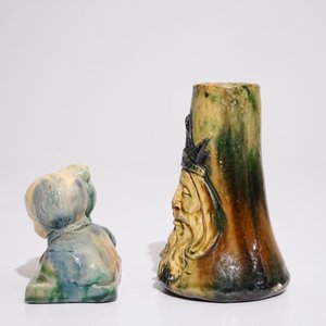 A large collection of Flemish pottery, incl. Art Nouveau examples, 20th C. — 照片 26
