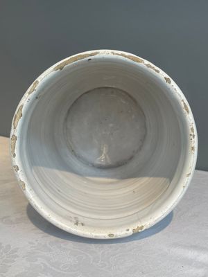 A large Dutch Delft blue and white albarello, inscribed 'Corenten', 18th C. — 照片 14
