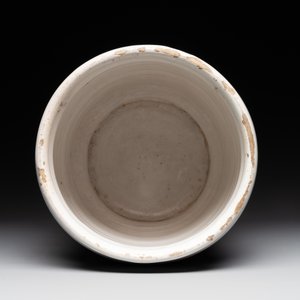 A large Dutch Delft blue and white albarello, inscribed 'Corenten', 18th C. — 照片 3