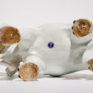 A large Dutch Delft style elephant, Dèsvres, France, 19th C. — 照片 8