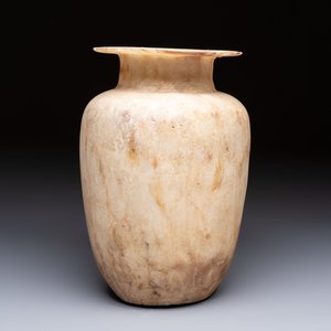 A large Egyptian alabaster jar, probably Middle Kingdom, 1987-1640 B.C. — photo 2