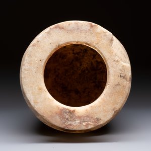 A large Egyptian alabaster jar, probably Middle Kingdom, 1987-1640 B.C. — photo 6