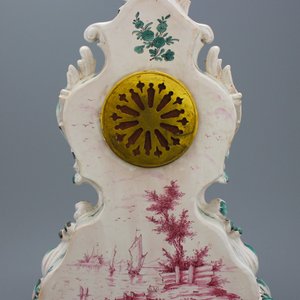 A large French faience de l'Est clock, 19th C. — 照片 1