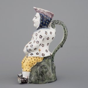 A large French faience pitcher, "Jacquot", Lille, 18th C. — photo 2