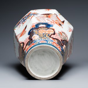 A large French Imari-style vase and cover — photo 7