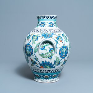 A large globular Iznik-style vase, Cantagalli, Italy, 19th C. — 照片 2