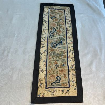 A large group of 15 Chinese silk embroideries — 照片 6