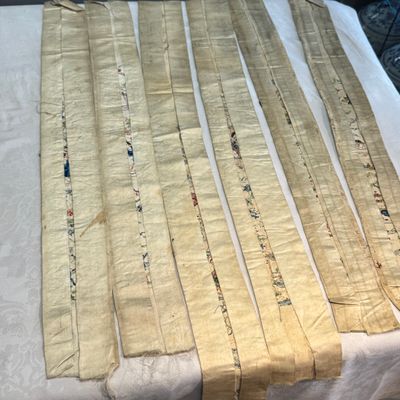 A large group of 15 Chinese silk embroideries — 照片 9