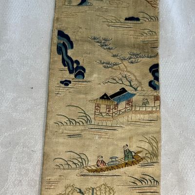 A large group of 15 Chinese silk embroideries — 照片 10