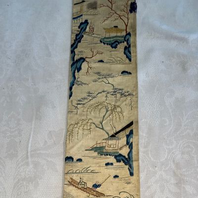 A large group of 15 Chinese silk embroideries — 照片 12
