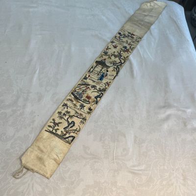 A large group of 15 Chinese silk embroideries — 照片 13