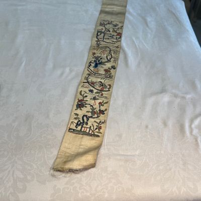 A large group of 15 Chinese silk embroideries — 照片 16
