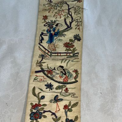 A large group of 15 Chinese silk embroideries — 照片 17