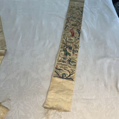 A large group of 15 Chinese silk embroideries — 照片 19
