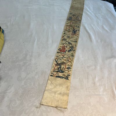 A large group of 15 Chinese silk embroideries — 照片 22