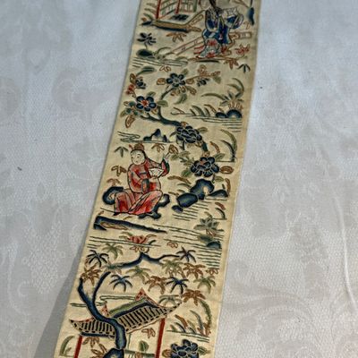 A large group of 15 Chinese silk embroideries — 照片 23