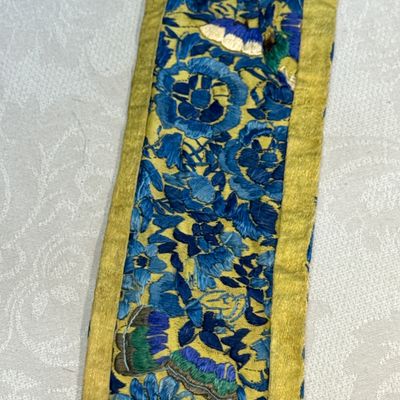 A large group of 15 Chinese silk embroideries — 照片 35