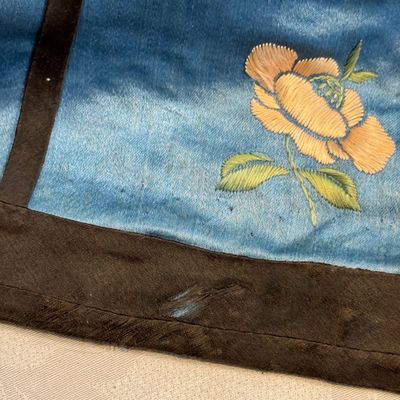 A large group of 15 Chinese silk embroideries — 照片 45