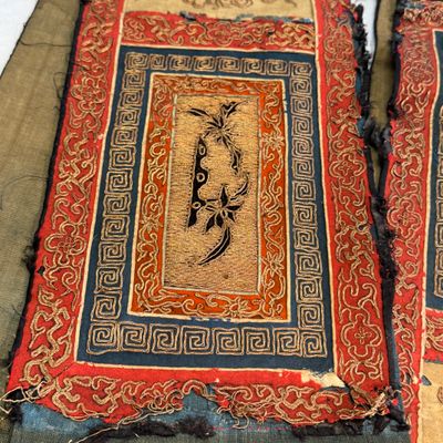 A large group of 15 Chinese silk embroideries — 照片 50