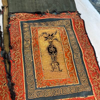 A large group of 15 Chinese silk embroideries — 照片 51