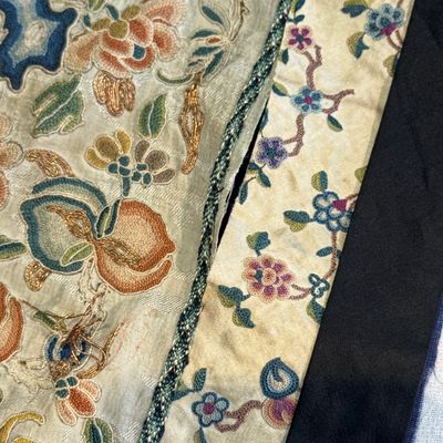 A large group of 15 Chinese silk embroideries — 照片 5