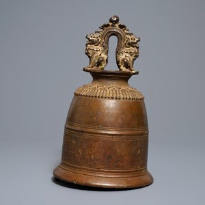 A large inscribed bronze temple bell, Burma, 19th C. — 照片 5