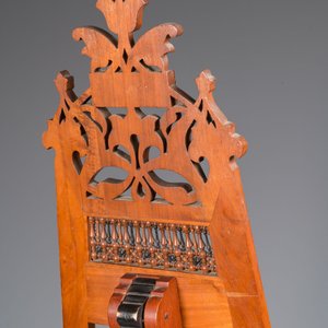 A large Islamic bone-inlaid wooden painter's easel, probably Egypt, 19th C. — 照片 11