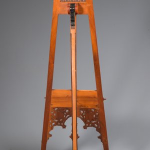 A large Islamic bone-inlaid wooden painter's easel, probably Egypt, 19th C. — 照片 4