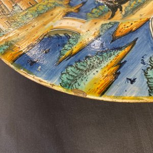 A large Italian maiolica dish depicting 'The penitence of Saint Jerome', Urbino or Venice, mid 16th C. — 照片 14