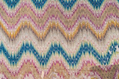 A large Italian woollen embroidered 'Bargello' or flame stitch wall hanging, 18th C. — foto 5