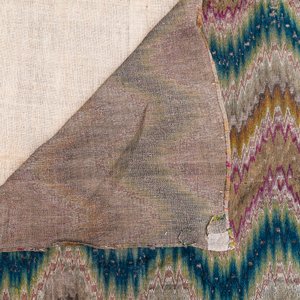 A large Italian woollen embroidered 'Bargello' or flame stitch wall hanging, 18th C. — foto 2