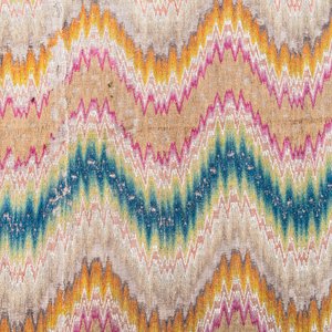 A large Italian woollen embroidered 'Bargello' or flame stitch wall hanging, 18th C. — foto 7