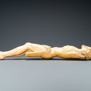A large ivory Corpus Christi, probably France, 19th C. — 照片 8