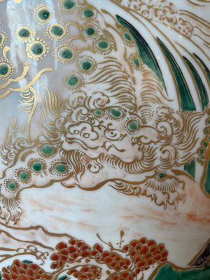 A large Japanese Imari 'shishi lion' vase, Meiji, 19th C. — foto 3