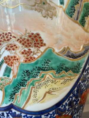 A large Japanese Imari 'shishi lion' vase, Meiji, 19th C. — foto 8
