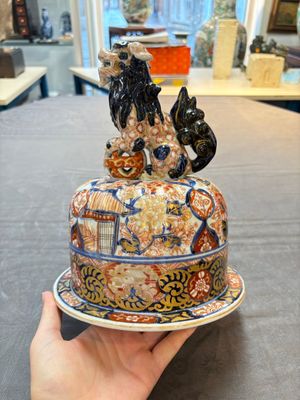 A large Japanese Imari vase and cover, Meiji, 19th C. — foto 8
