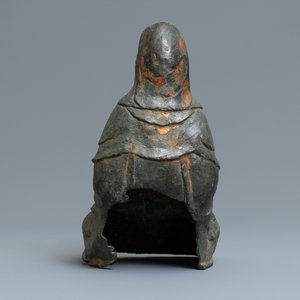 A large Korean bronze figure of Guanyin, 17th C. — 照片 4