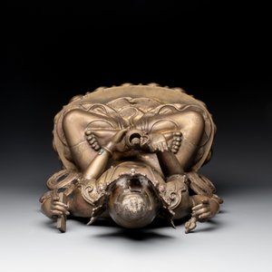 A large Nepalese bronze sculpture of Usnisavijaya, 20th C. — photo 6