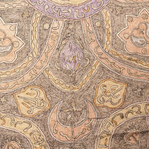 A large Ottoman silvered- and gilt-metal-wired linen cloth, Turkey, 19/20th C. — photo 6