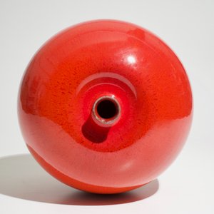 A large oxblood glazed modernist globular vase, Perignem, 2nd half 20th C. — photo 7