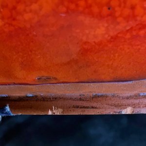 A large oxblood glazed modernist globular vase, Perignem, 2nd half 20th C. — photo 10