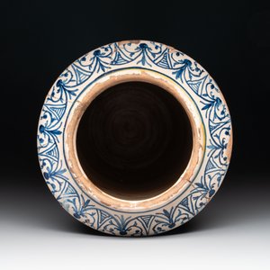 A large polychrome Italian maiolica albarello, Caltagirone, 19th C. — foto 5