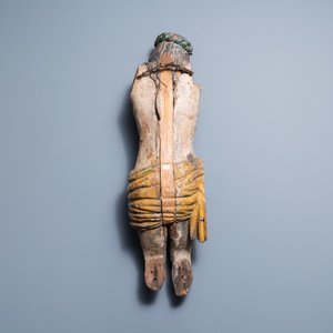 A large polychromed oak figure of Christ, 1st half 16th C. — photo 2