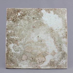 A large rectangular blue and white tile with floral decoration, Qianlong, 18th C. — 照片 2