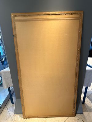 A large rectangular Chinese gold thread-embroidered silk panel decorated with four four-clawed dragons, Qing — photo 11