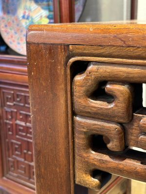 A large rectangular Chinese huanghuali wooden table, 19/20th C. — 照片 7