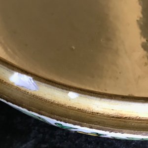 康熙   五彩花卉瓷碗带盖 — 照片 13