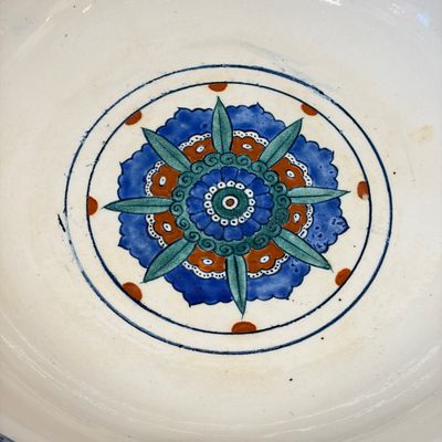 A large Samson Iznik-style bowl with peacocks — photo 12