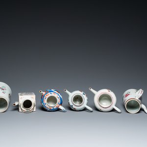 A large selection of Chinese famille rose and Imari-style tea wares, Yongzheng/Qianlong — photo 6