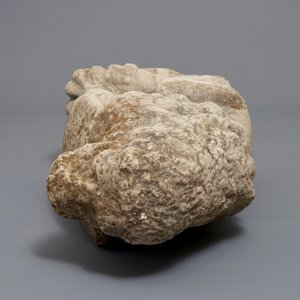 A large stone model of a lion with shield, probably Flemish, 17th C. — 照片 6